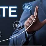 schnelles mobiles 4G-Internetnetzwerk 2018