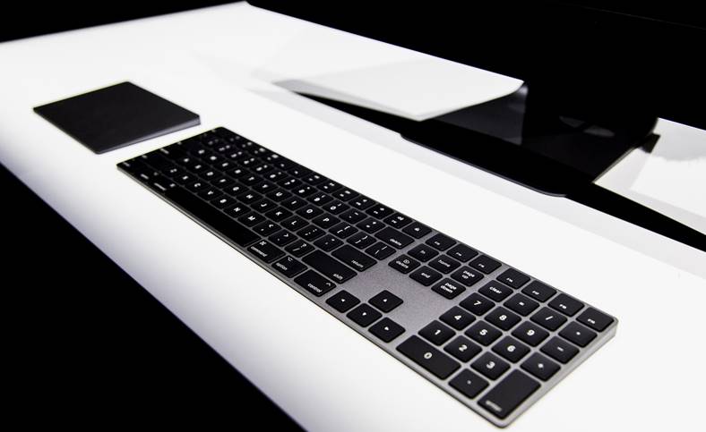 Trackpad della tastiera magica Apple grigio siderale