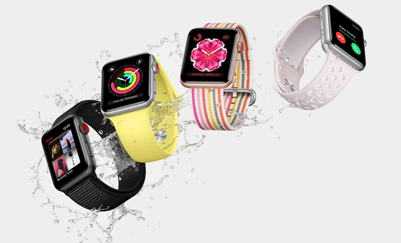 Bildschirmdesign der Apple Watch 4