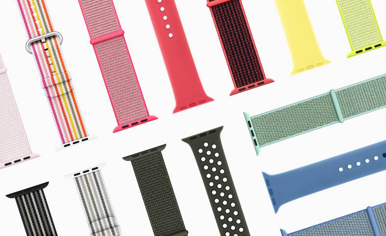 Nouveaux bracelets Apple Watch