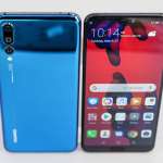 Huawei P20 Pro BRA kamera Galaxy S9 iPhone X