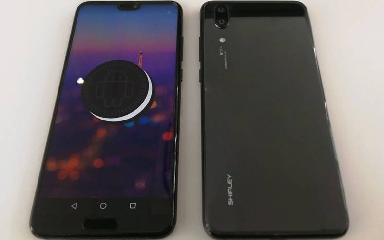 Conception officielle du Huawei P20