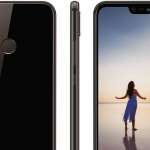 Huawei P20-Änderung kopiertes iPhone X