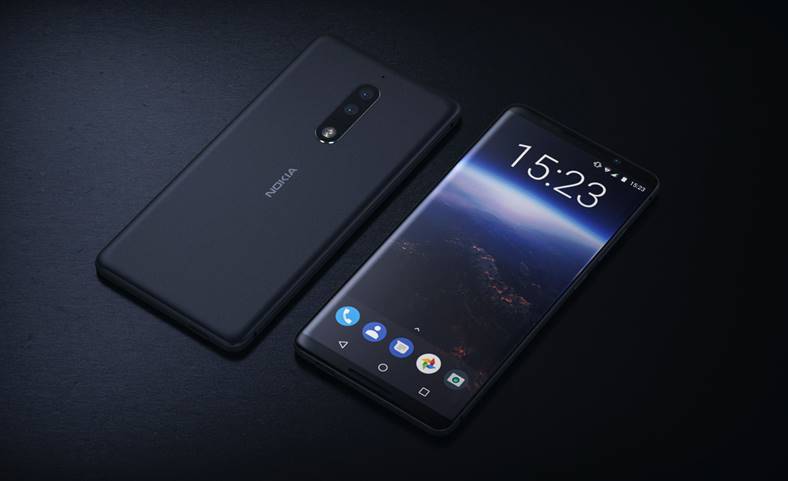 Nokia 9 iPhone X Galaxy S9 funktion