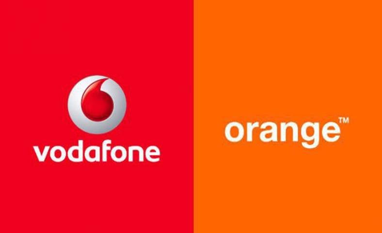 Orange Vodafone AANKONDIGING BOETE