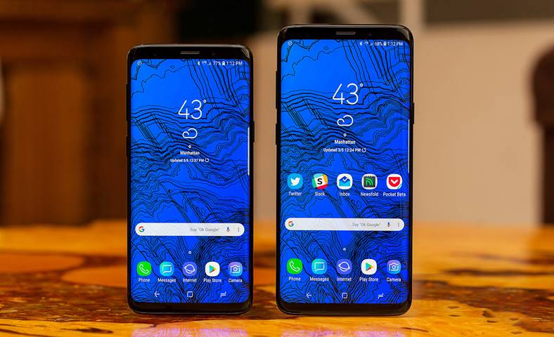 Ekrany Samsunga Galaxy S9 DUŻE PROBLEMY