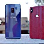 Samsung Galaxy S9 Robustes iPhone X