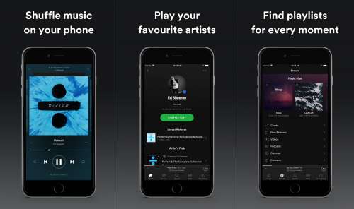 Spotify a lancé l'application Roumanie