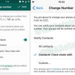 WhatsApp transfer numar telefon