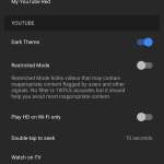 YouTube MØRK TILSTAND iPhone Android 2