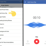 facebook mesaje vocale iPhone android 1