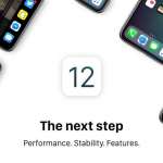 Concepto de iPhone iOS 12