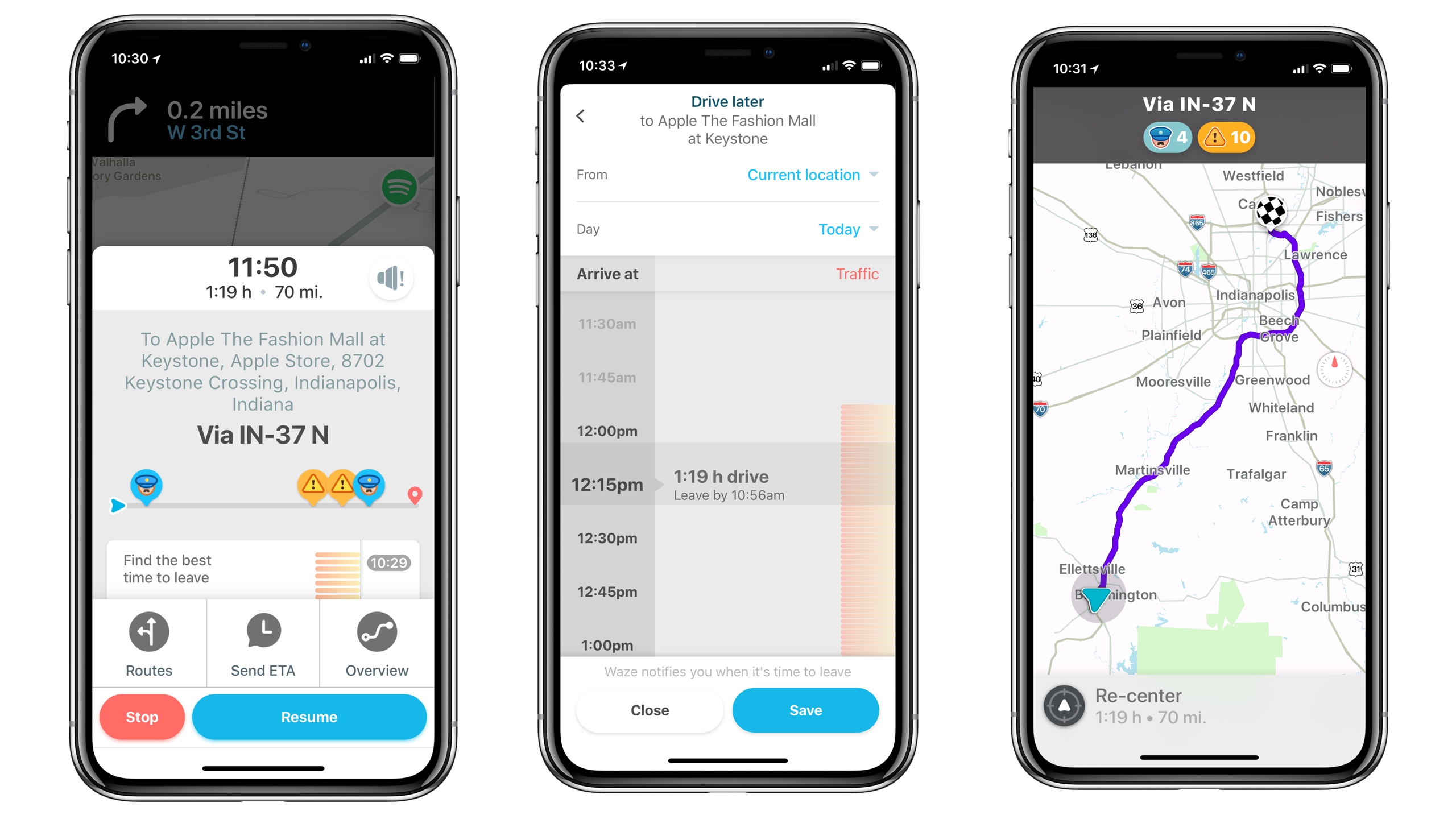 waze tärkeitä uutisia