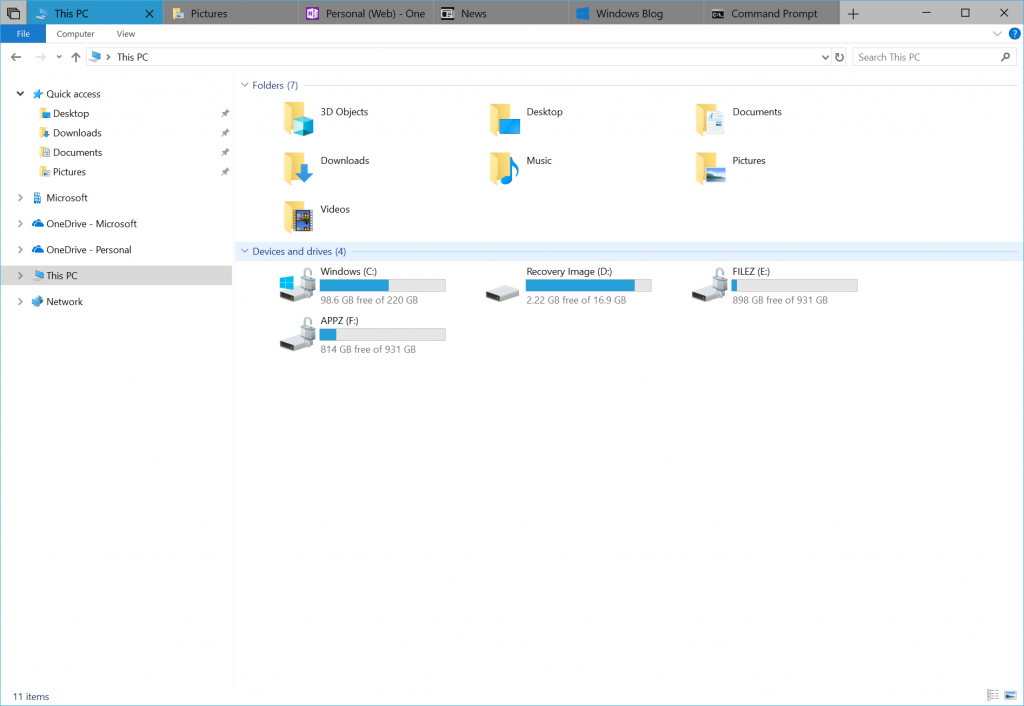 Windows 10 steelt Mac-functietabblad 1