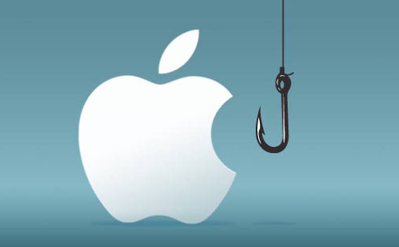 Apple rapporterer phishing