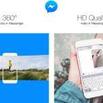 Facebook Messenger photos 360 degrees video hd