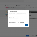 Mode confidentiel 1 de GMail