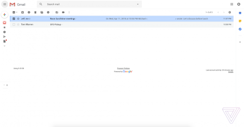 Gmails nya design Google 4