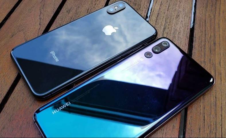 Huawei P20 Pro iPhone X kamera sammenligning