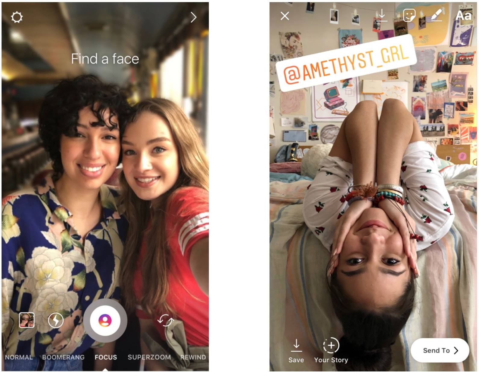 Instagram Focus na iPhone'a z Androidem