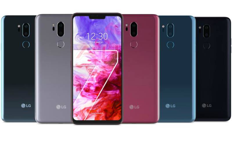 LG G7 ThinQ ensimmäinen painokuva