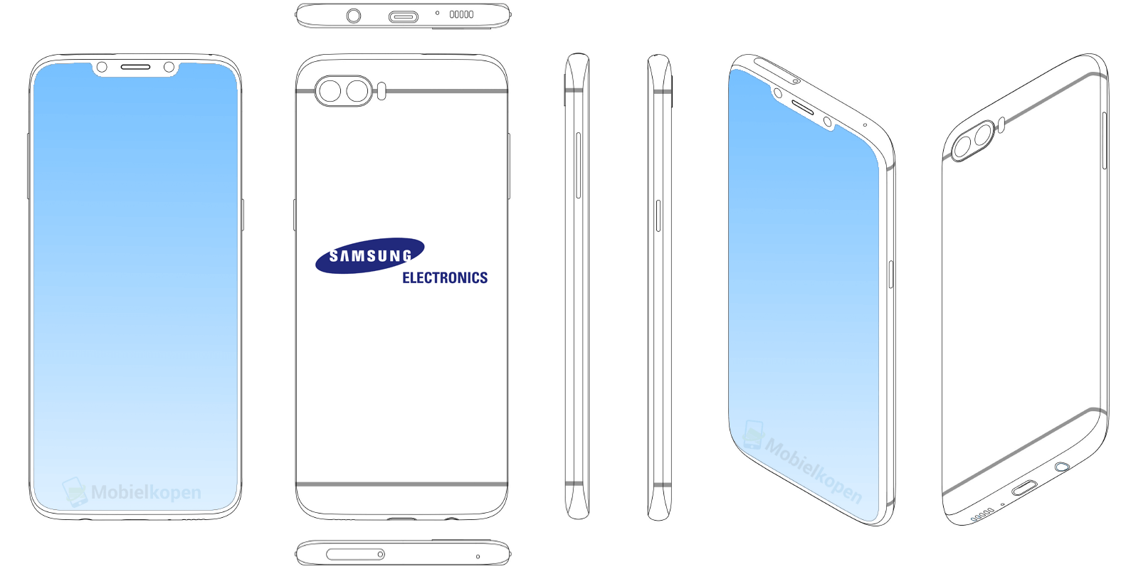 Samsung COPIES Cutout iPhone X 1