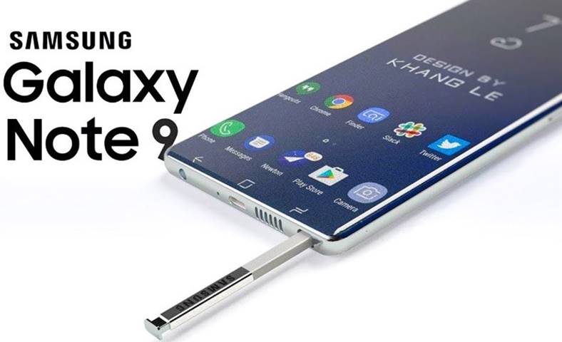 Samsung Galaxy NOTE 9 udgives HURTIG