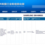 Modelli certificati Samsung Galaxy NOTE 9 1