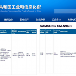 Samsung Galaxy NOTE 9 Modele Certificate 1