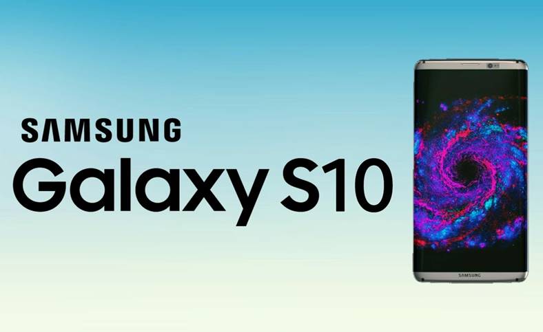 Samsung Galaxy S10 designændringskoncept