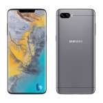 Samsung Galaxy S10 kopieret iPhone X-udskæring