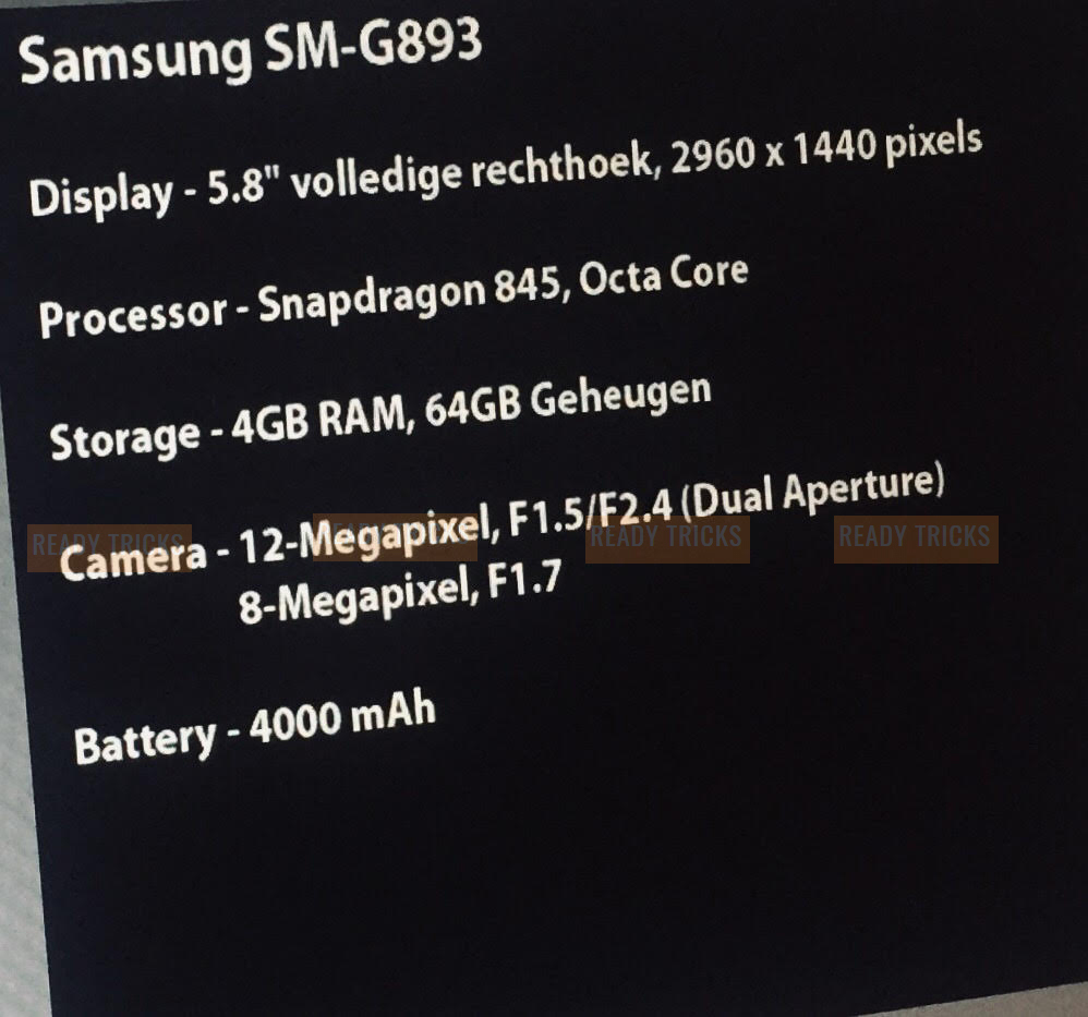 Samsung Galaxy S9 ny model, som alle vil have 1