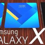 Samsung Galaxy X VISAR den nya designen