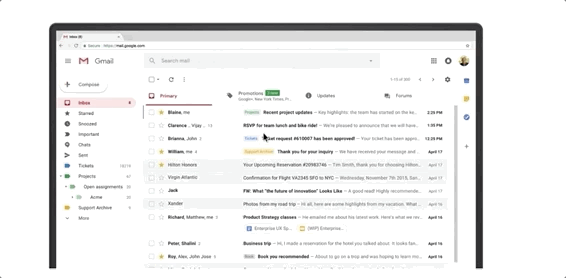gmail lansat nou design 1
