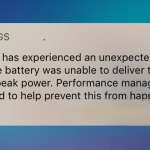 Alert dotyczący ograniczeń wydajności iPhone’a w systemie iOS 11.3