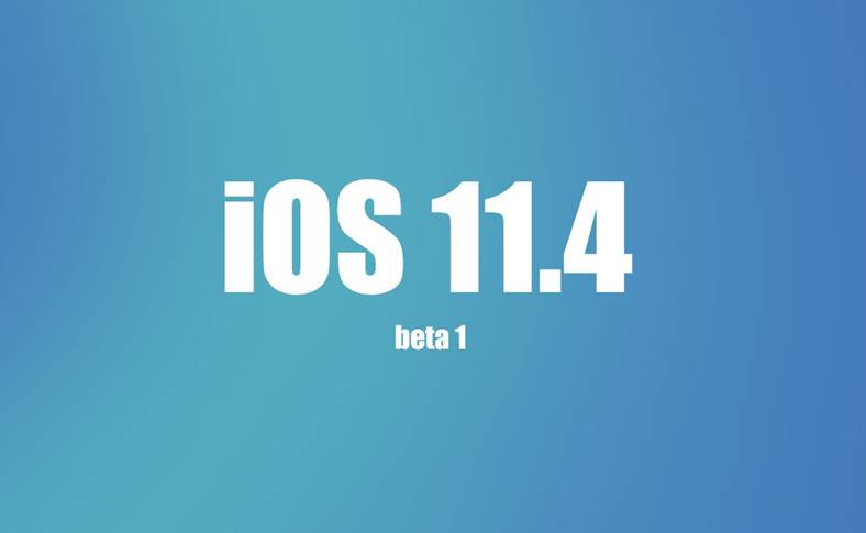 iOS 11.4 bèta 1 iOS Goed werkende iPhone