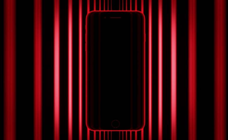 iPhone 8 rosu Reclama Arata Frumusetea
