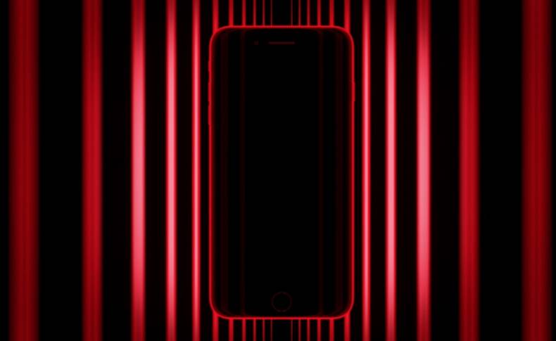 Red iPhone 8 Advertisement Shows Beauty