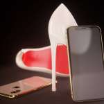 iPhone x rood goud feat