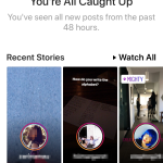 Instagram test de functie Gebruikersbelang 1