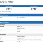 Samsung Galaxy Note 9 NOUVELLES spécifications de conception 2
