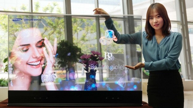 Samsung telefon ecran transparent