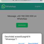 Messages WhatsApp Personnes INCONNUES 1