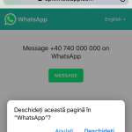 WhatsApp-beskeder UKENDTE personer 1