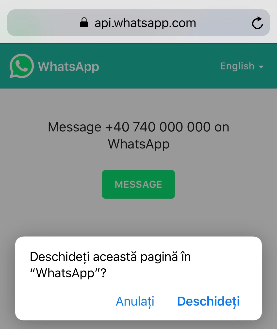 WhatsApp Mesaje Persoane NECUNOSCUTE 1