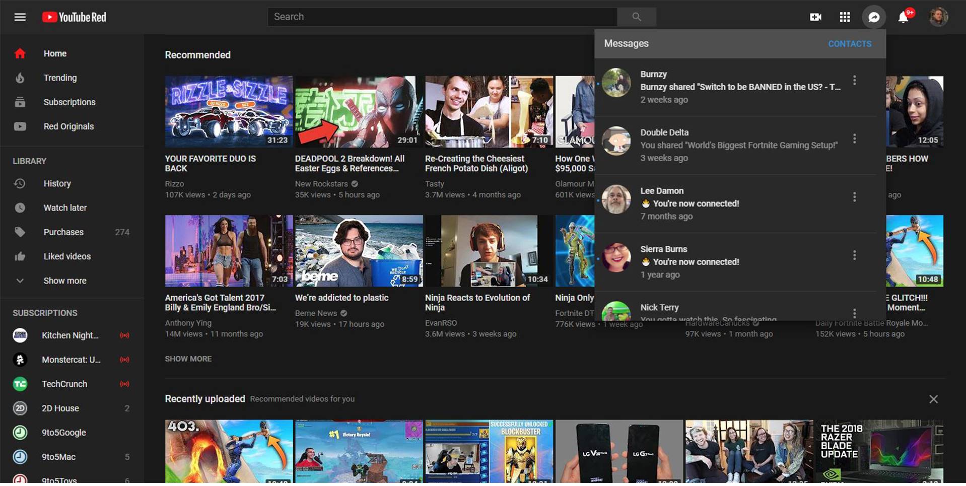 YouTube LAUNCHED Function Users 1