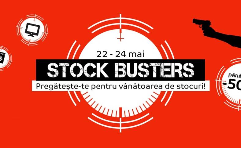 Début des RABAIS eMAG 50.000 XNUMX stock busters