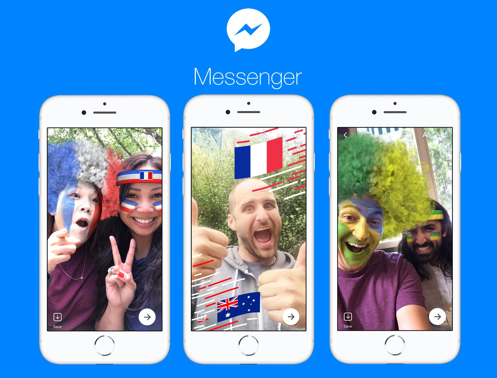 Facebook Messenger Update Weltmeisterschaft 1