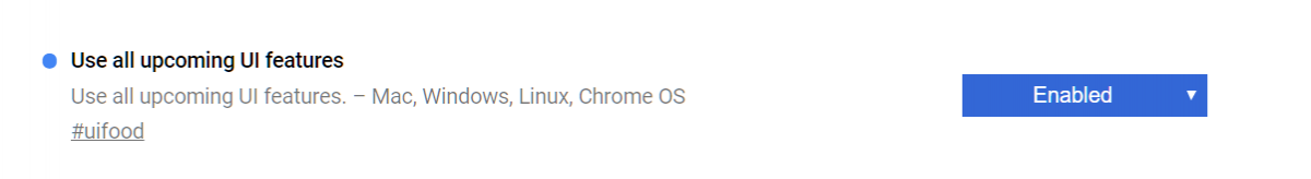 Google Chrome activeert de nieuwe GEHEIM-functie 1