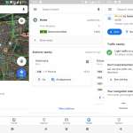 Google Maps INTERFACE a lancé l'application 1
